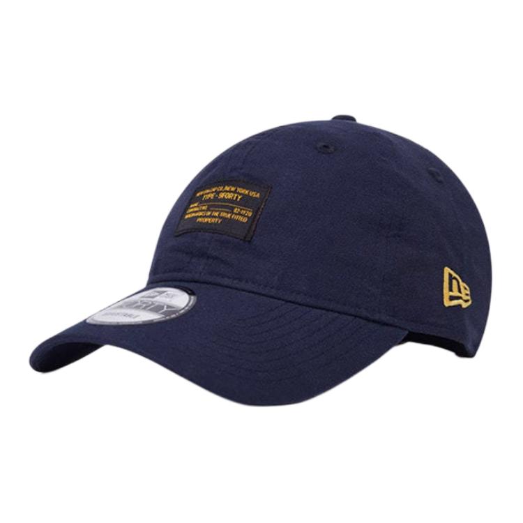 

New Era Хлопковая бейсболка унисекс темно-синяя, Navy Blue
