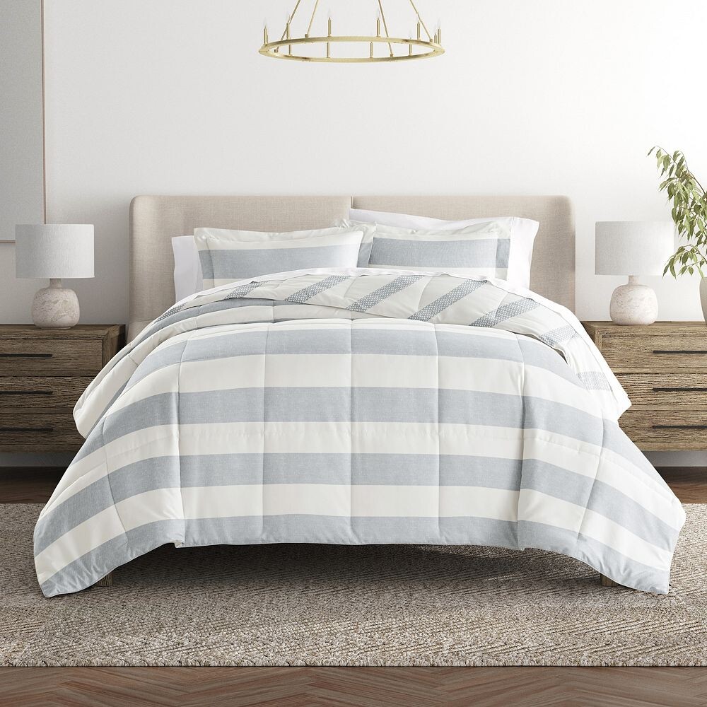 

Легкий двусторонний пуховый комплект одеял Urban Loft, цвет Distressed Stripe
