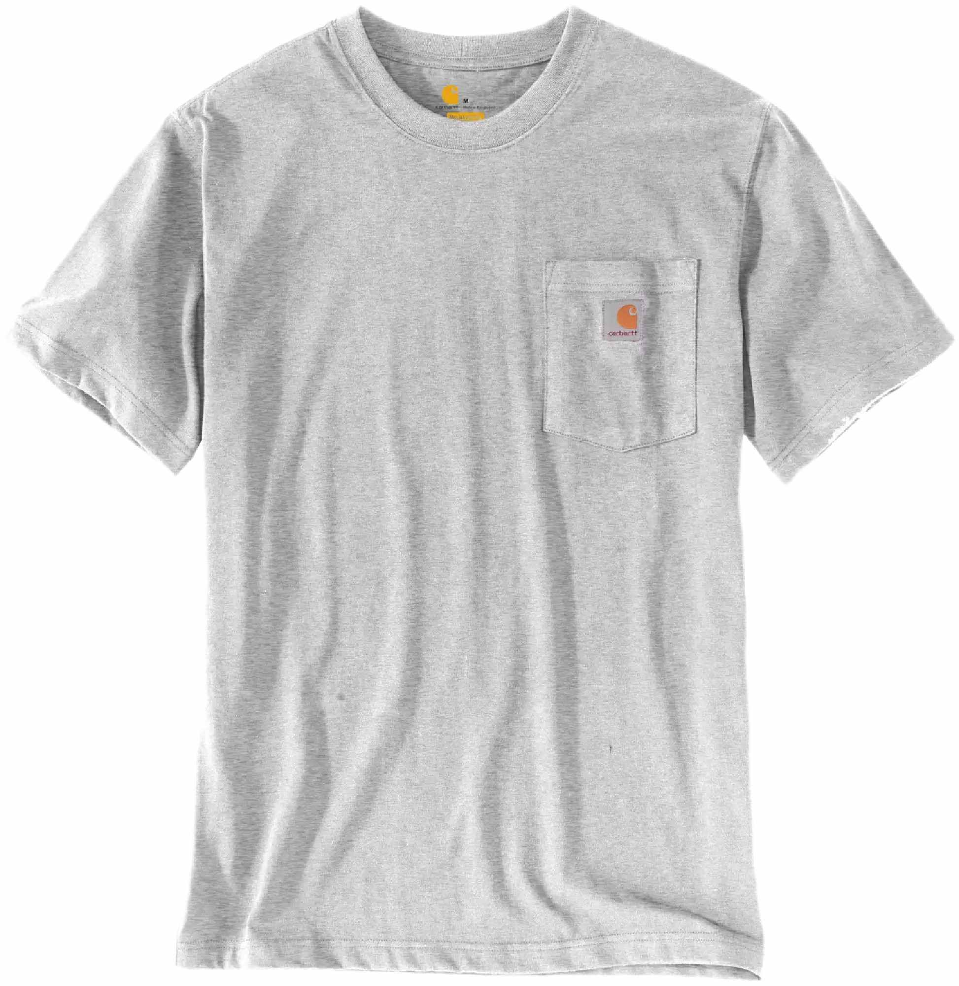 

Футболка Carhartt Workwear Pocket T-Shirt, светло-серый