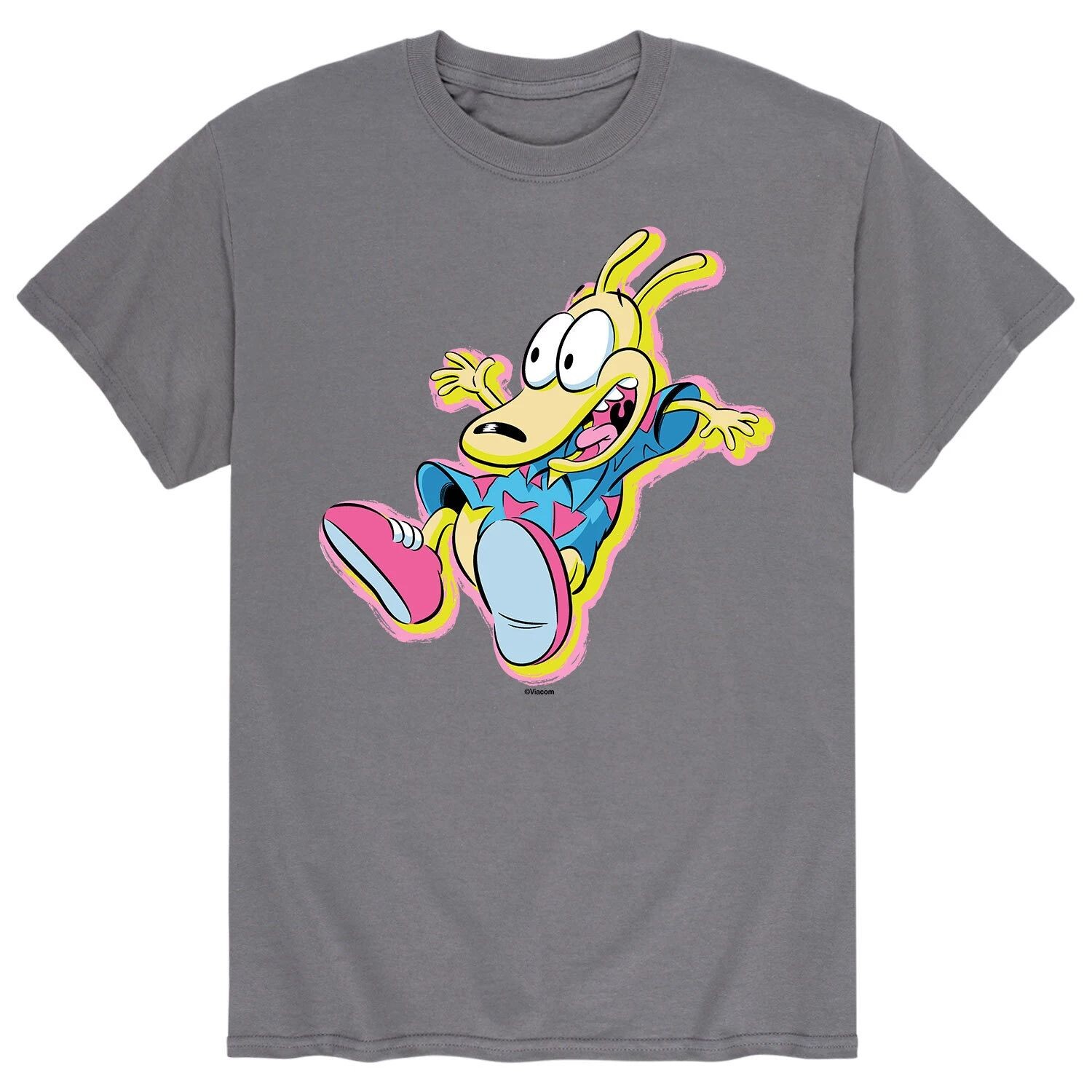 

Мужская футболка Rocko's Modern Life Jumping Rocko Licensed Character
