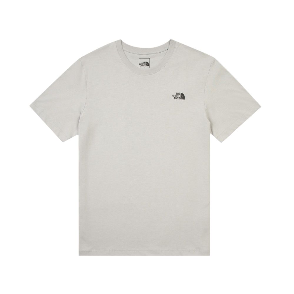 

Футболка унисекс серая THE NORTH FACE, серый