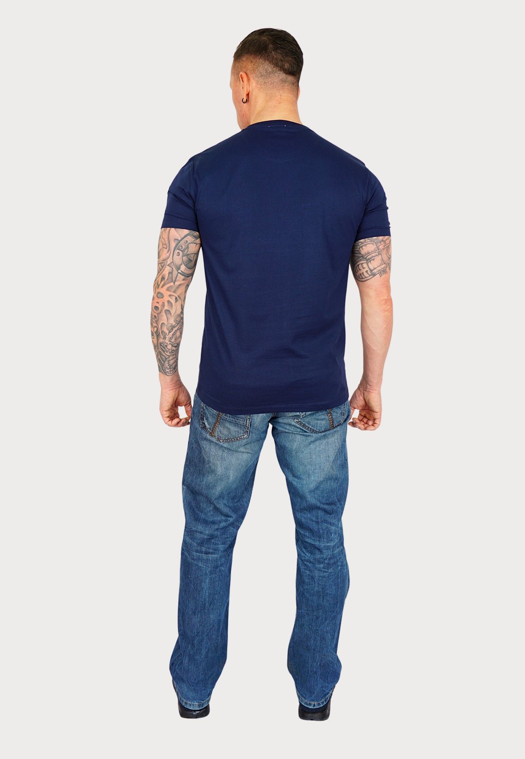 Базовая футболка 3 PACK KURZARM U.S. Polo Assn., темно-синий — фото 3