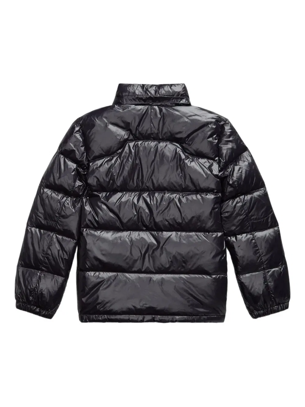 Стеганая куртка с капюшоном Polo Ralph Lauren Kids, черный — фото 3