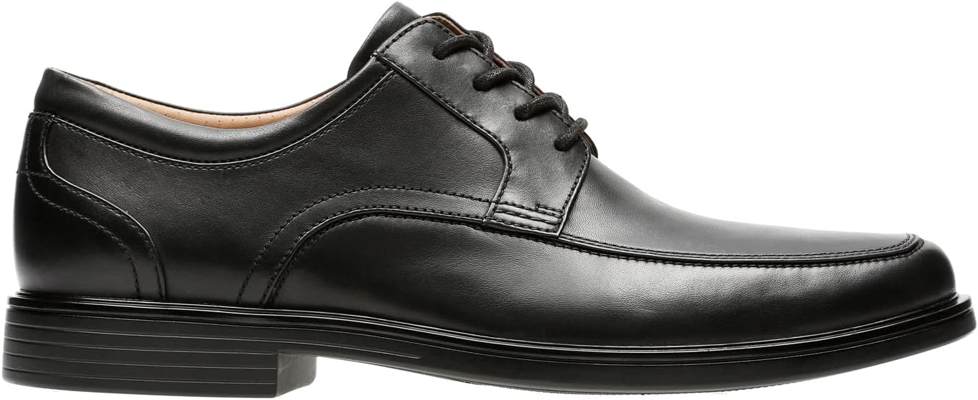 Мужские туфли Clarks Mens Un Aldric Park, черный/черный — фото 2