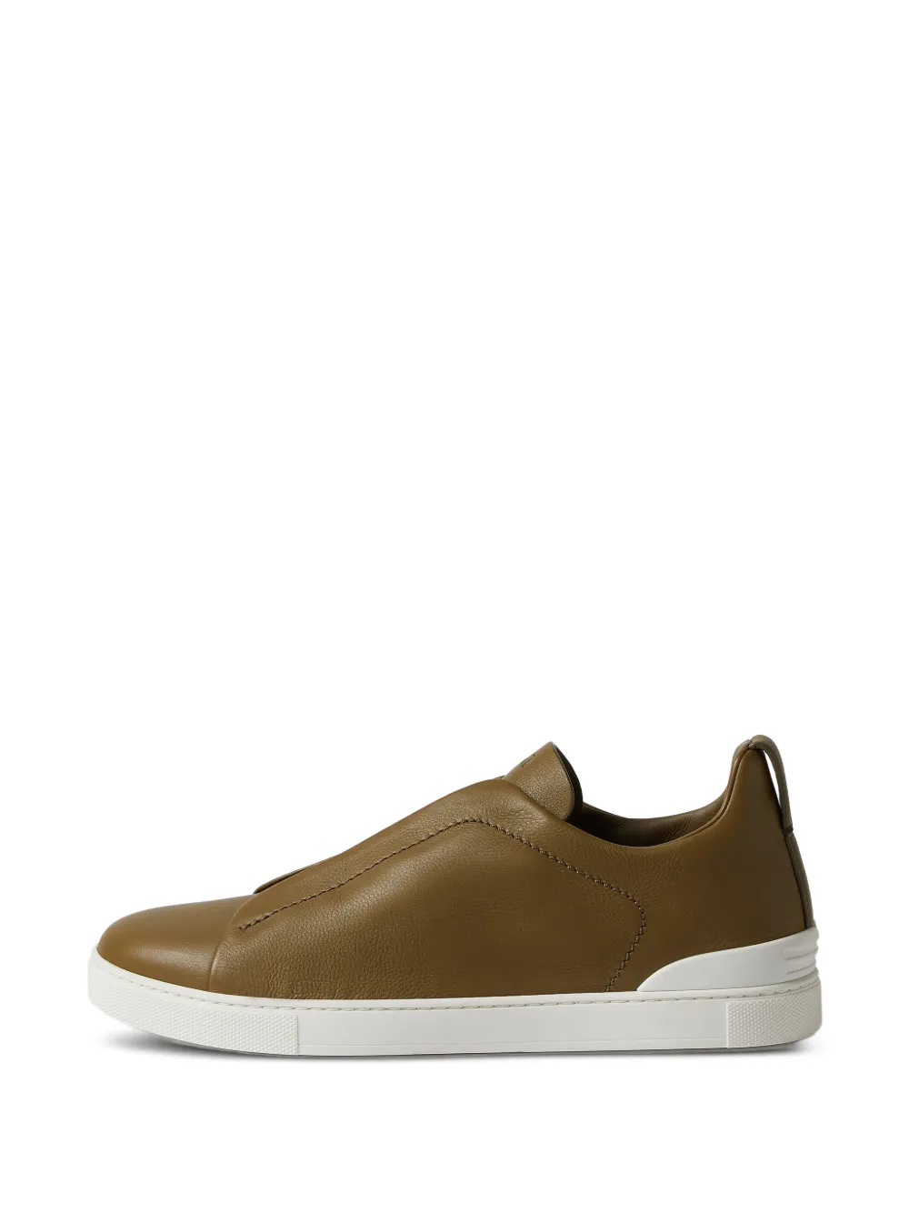 Кеды Triple Stitch Zegna, зеленый