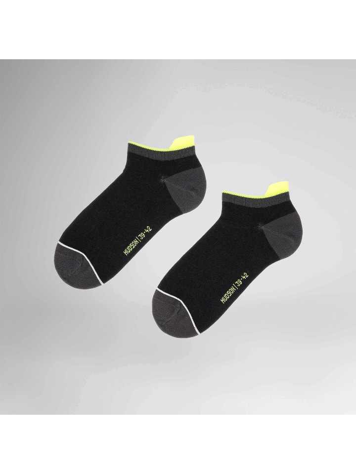 

Спортивные носки-кроссовки Sporty Lip черного цвета Hudson