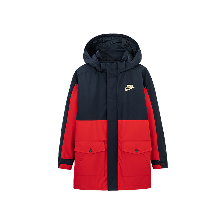 Nike Утепленная куртка Preppy Red для детей 3-7 лет