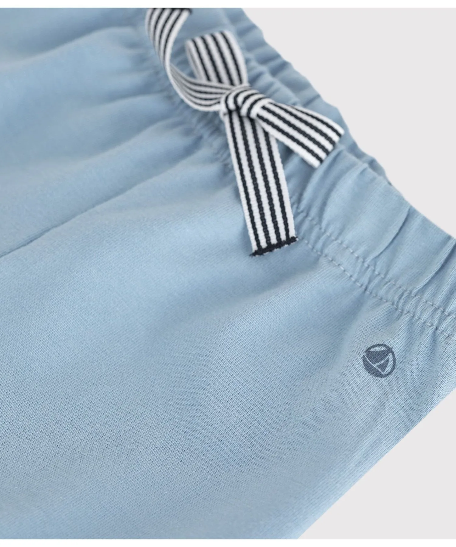 Хлопковые шорты PETIT BATEAU, Light blue — фото 3