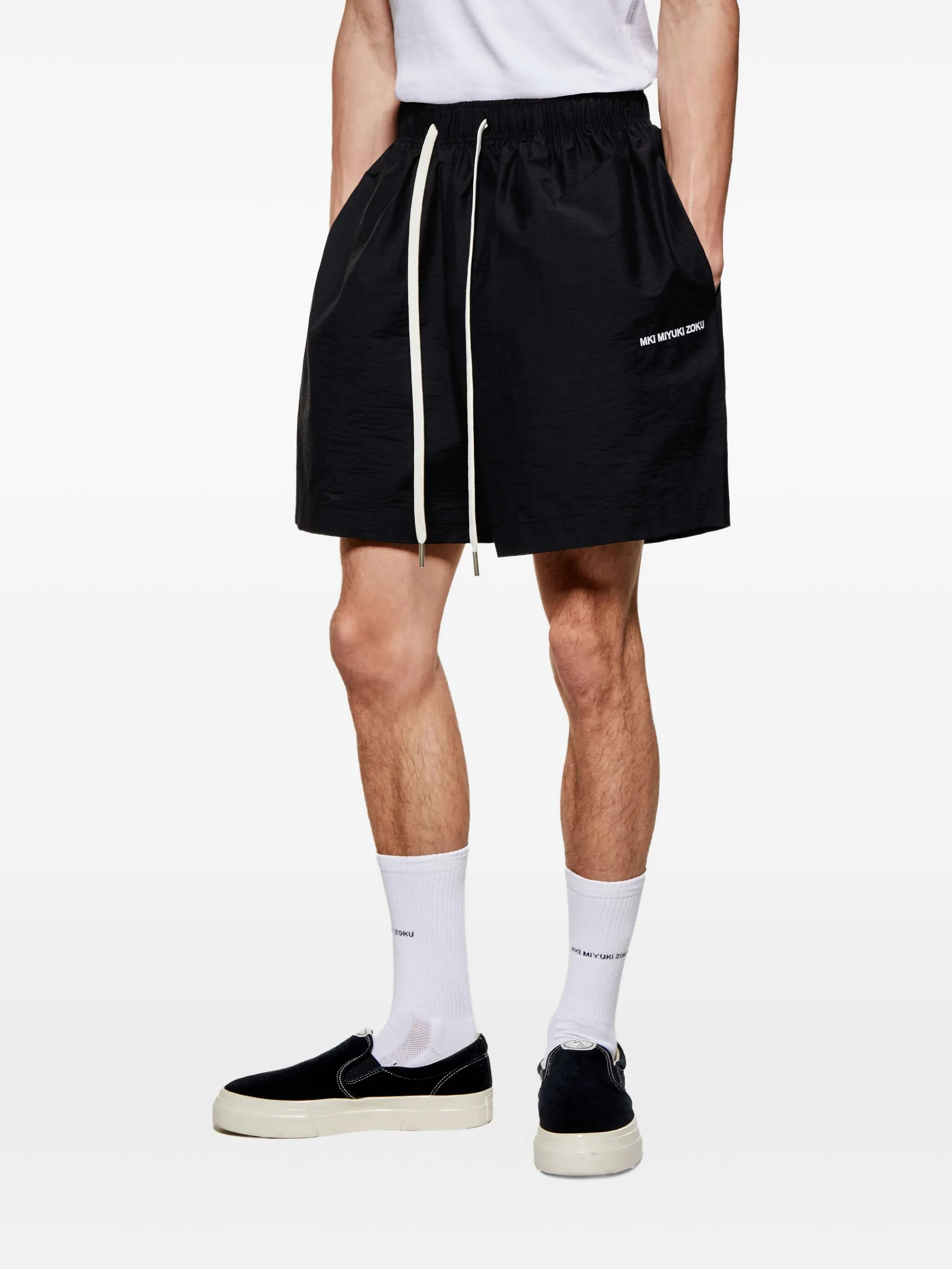 

Шорты с карманами Mki Miyuki Zoku, черный