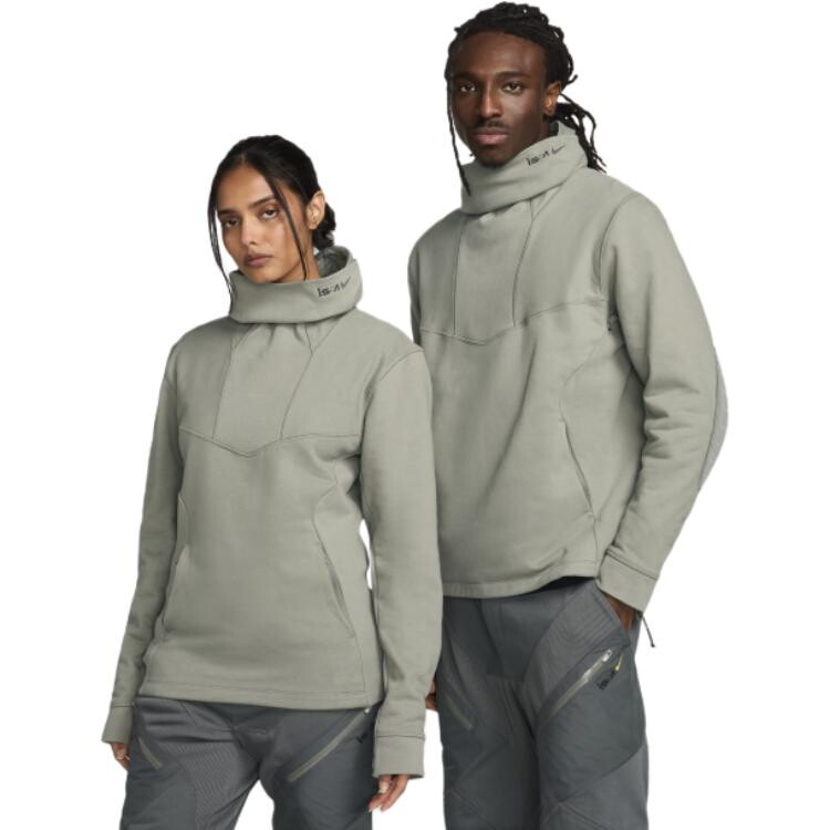 Толстовка унисекс темно-серая Nike, темно-серый — фото 3