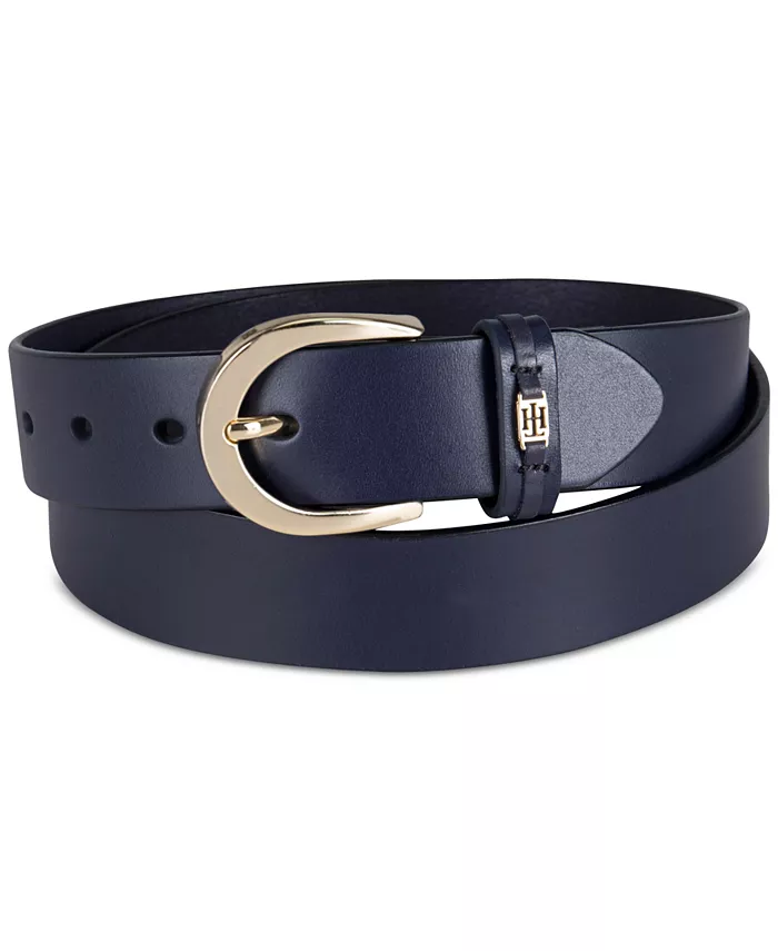 

Женский кожаный ремень Signature Jean Belt Tommy Hilfiger, синий
