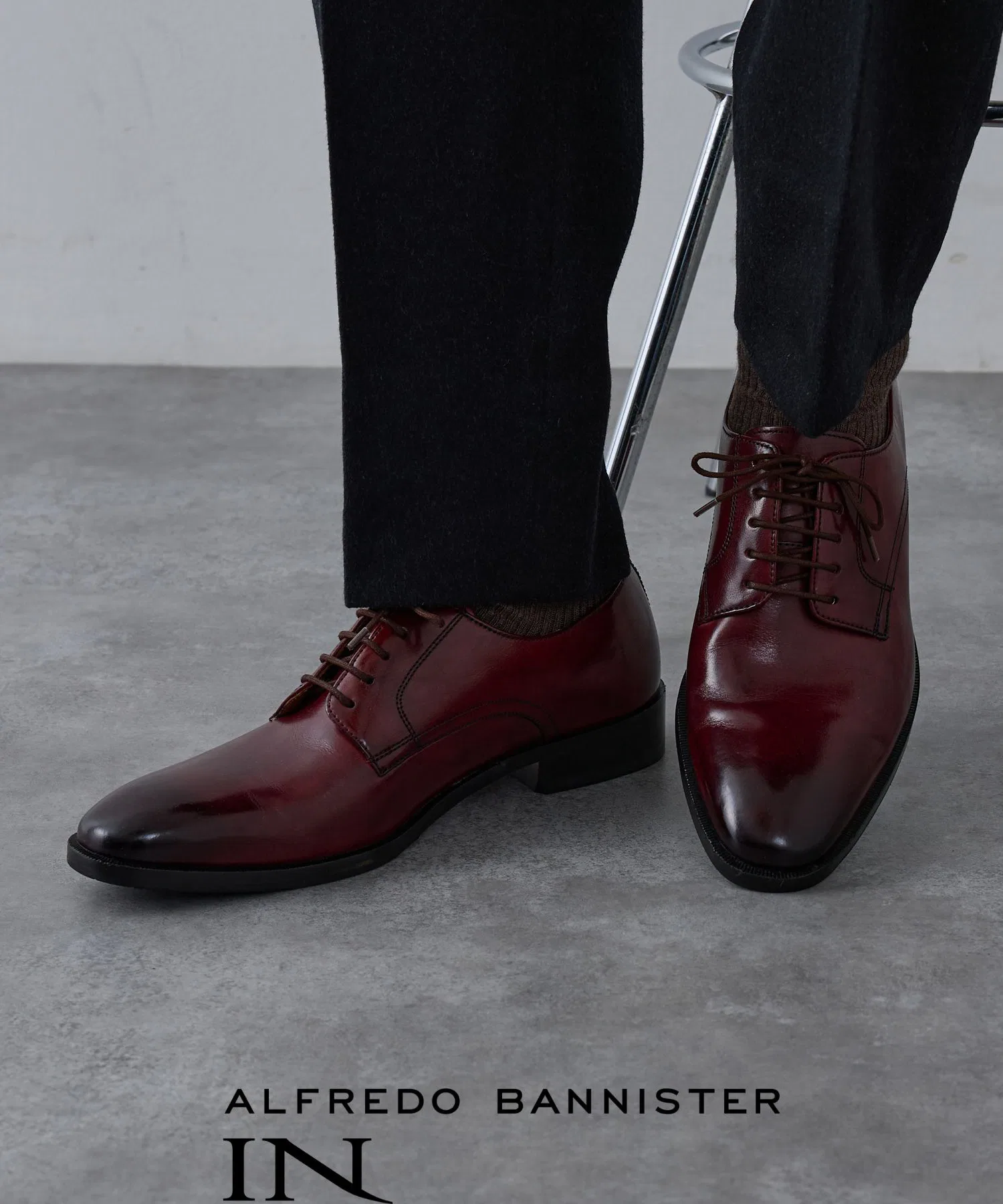 Мужские туфли alfredoBANNISTER полуквадратные