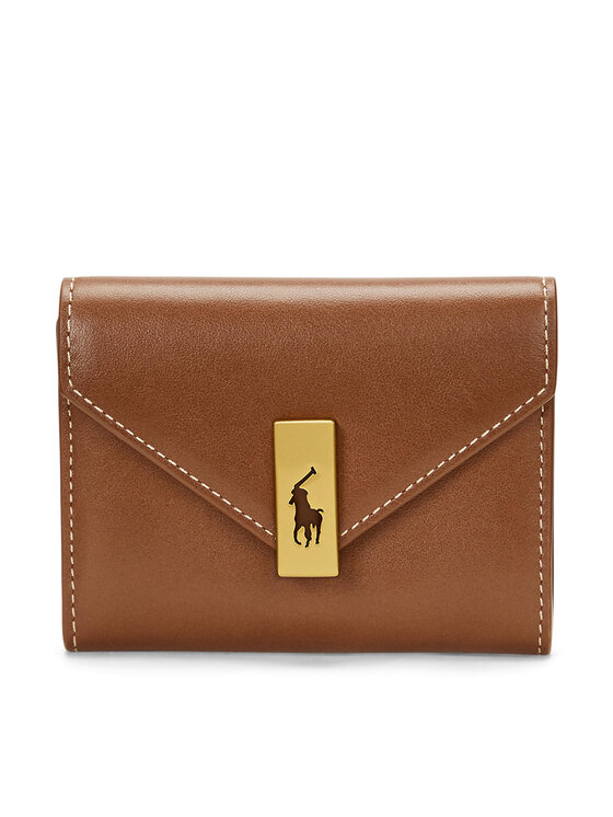 

Маленький женский кошелек 427886734008 Polo Ralph Lauren, коричневый