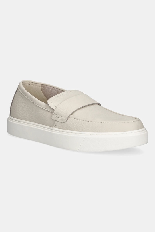 

Кожаные мокасины Moccasin Lth Unlined Calvin Klein, бежевый