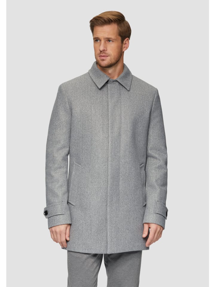 

Зимняя куртка s.Oliver BLACK LABEL Outdoor-Mantel langarm, серый