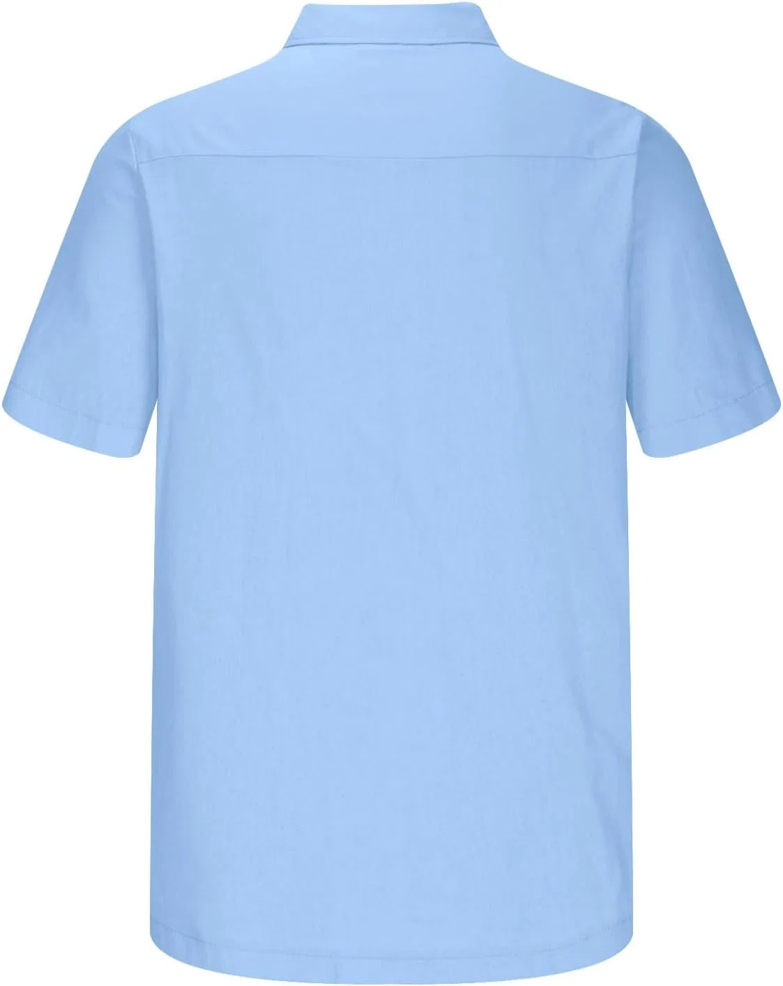 Мужское поло Slim Fit, Sky Blue — фото 4