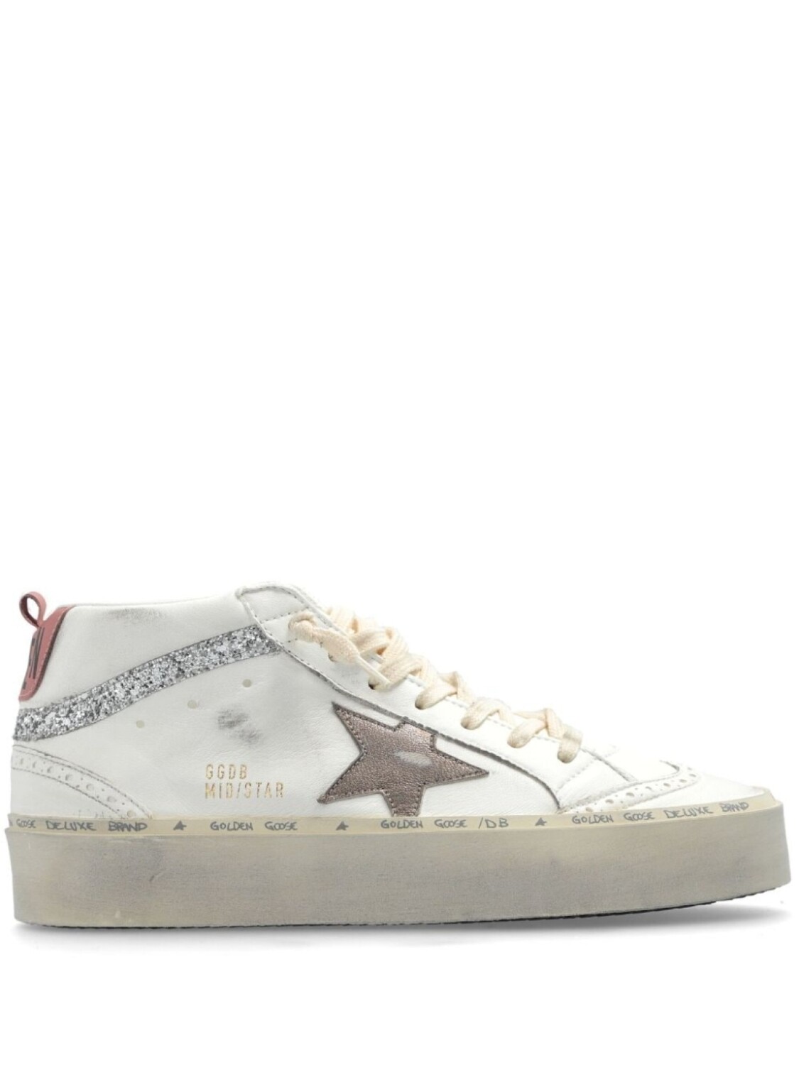Golden Goose кроссовки Mid Star, белый