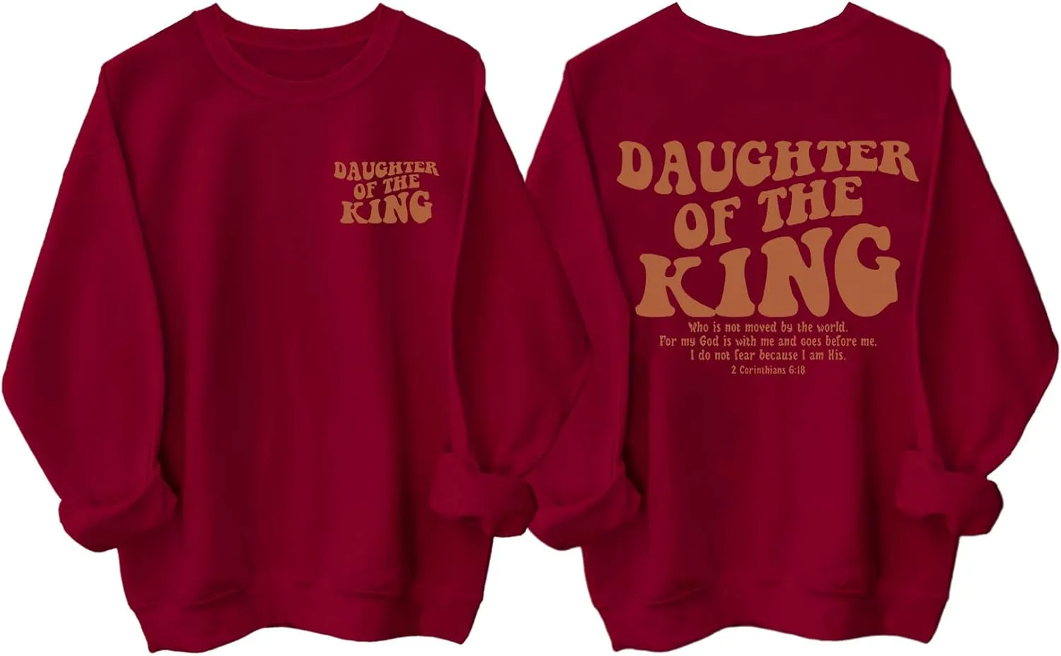 

Толстовка Christian для женщин, дочь короля