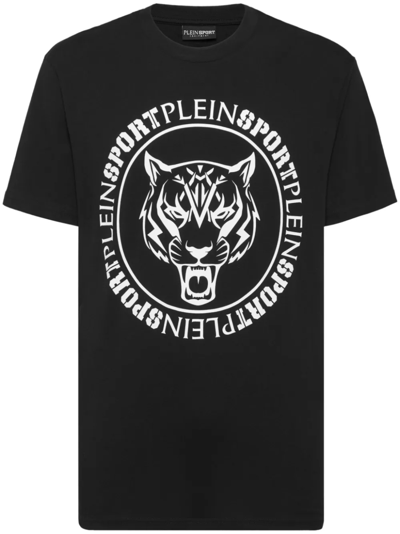 

Plein Sport футболка с принтом, черный