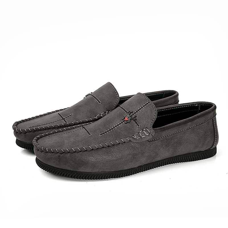 

KUPE Мокасины мужские серые, цвет Gray