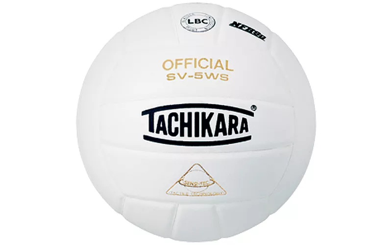 

Tachikara SV-5WS Золотой волейбольный мяч в помещении, белый