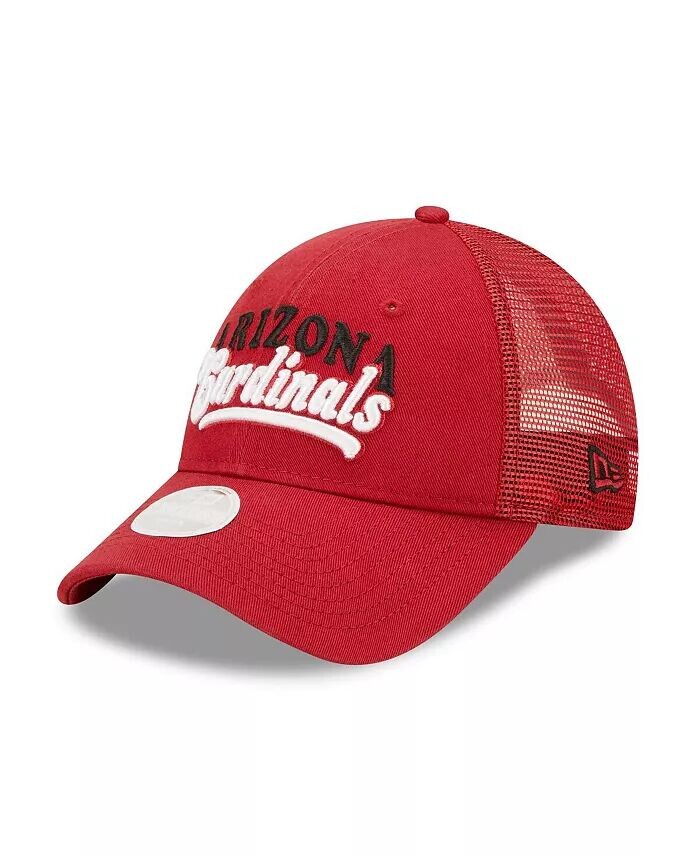 

Женская кепка Cardinal Arizona Cardinals Team Trucker 9FORTY Snapback New Era, красный