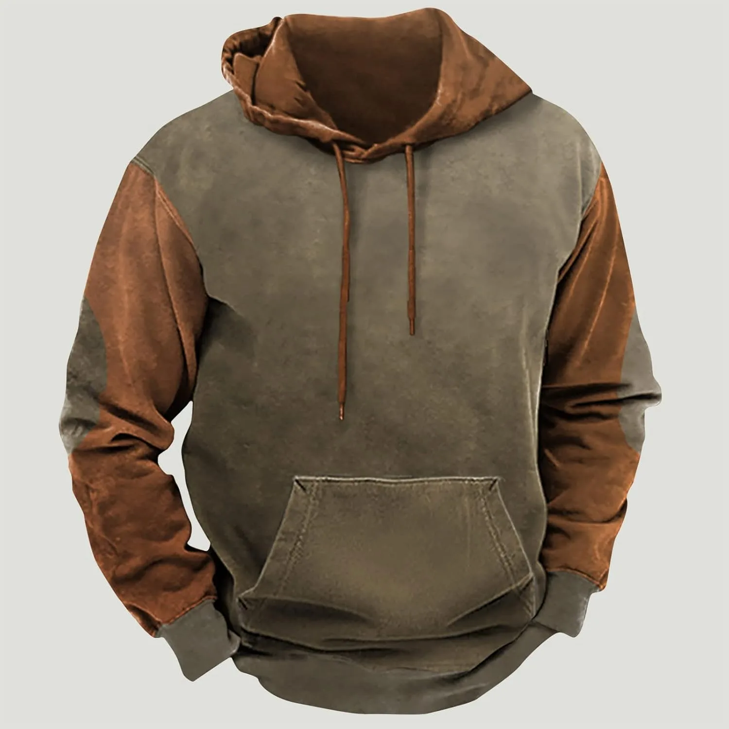 

Мужской худи Distressed Washed с карманом