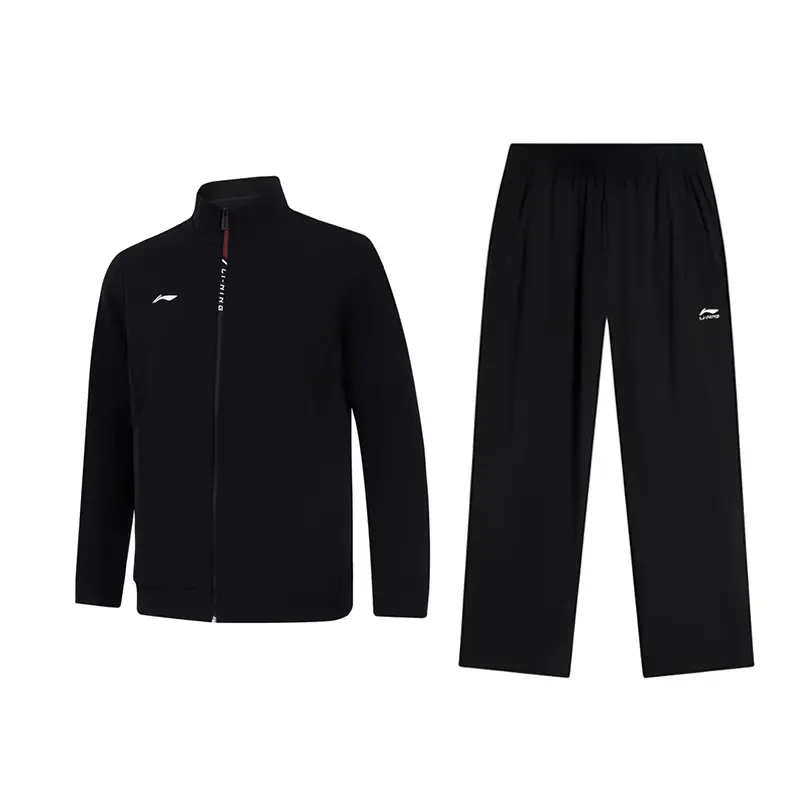 

LiNing Повседневная спортивная одежда унисекс Черный+Черный