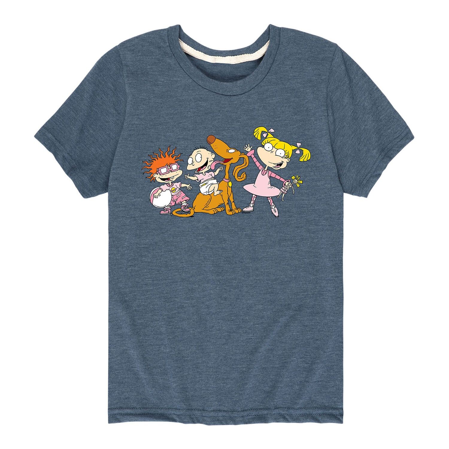 

Футболка с рисунком Rugrats Hope для мальчиков 8–20 лет Nickelodeon, синий