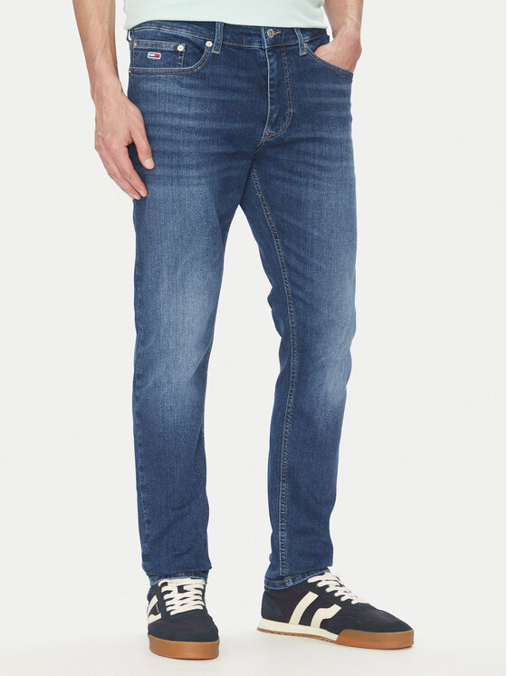 

Джинсы зауженного кроя DM0DM21032 Tommy Jeans, синий