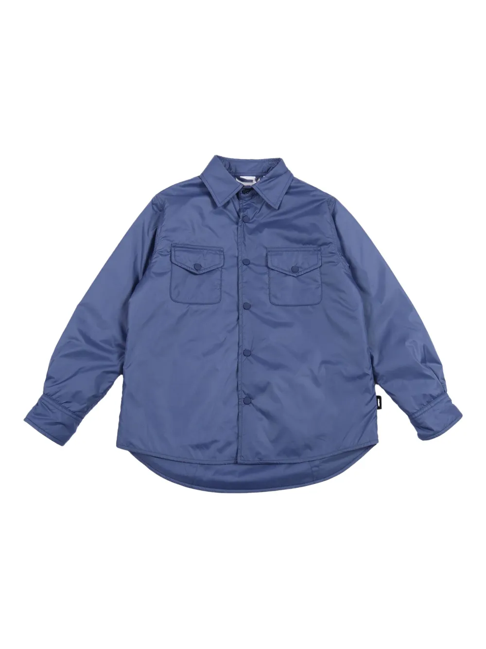 

Куртка с застёгивающимися карманами Aspesi Kids, синий