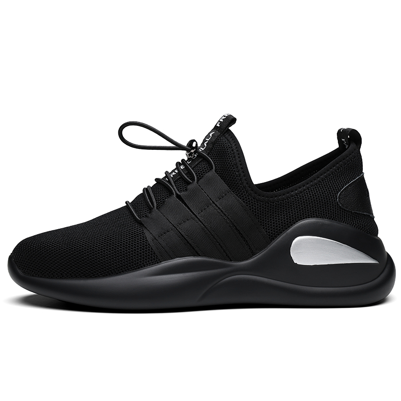 

XIAOTOULANG Дышащие низкие повседневные туфли мужские черные