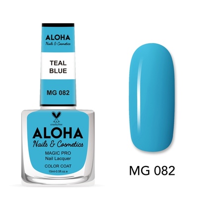 

Лак для ногтей Magic Pro 15 мл - Mg 082 / Бирюзовый Aloha Nails & Cosmetics