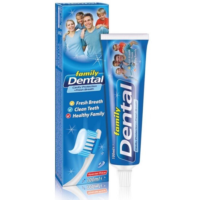 

Зубная паста Pasta de Dientes Cavity Protection Family Dental, 100 ml