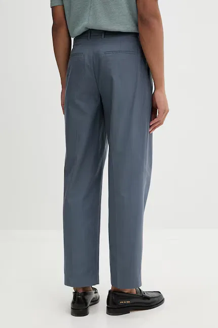 Брюки tapered Calvin Klein, серый — фото 3