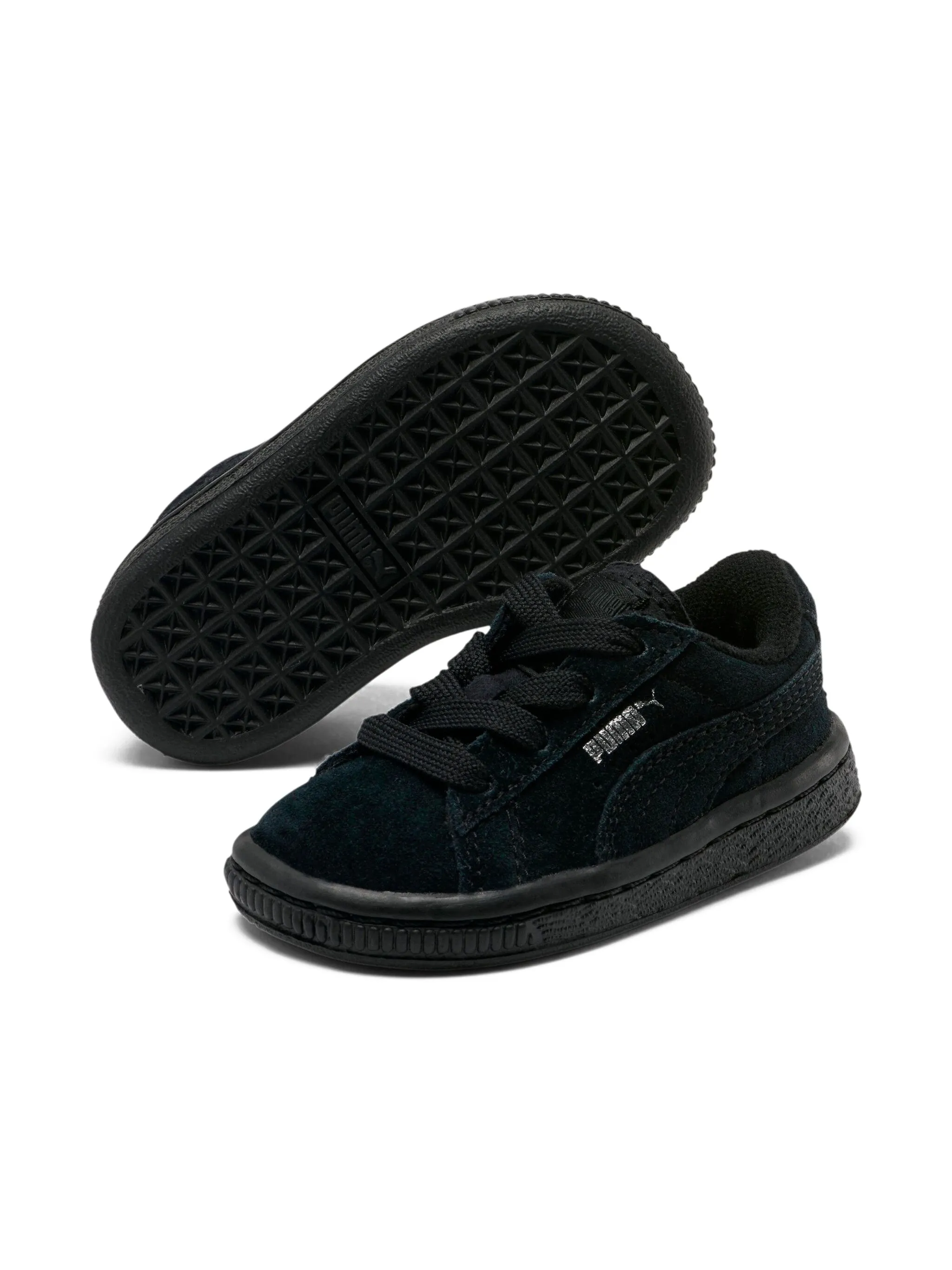 Кроссовки Suede Classic PS Puma Kids, черный — фото 2