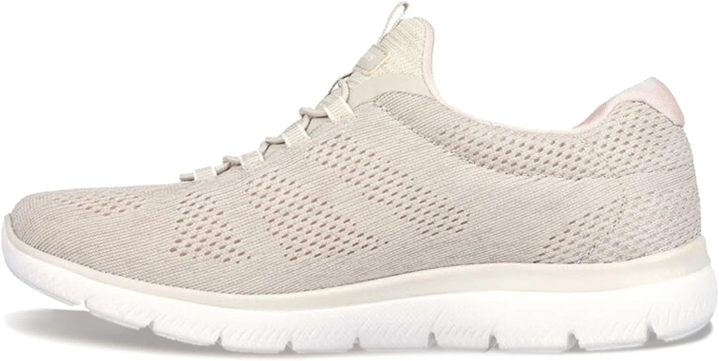 Мужские кроссовки Skechers Gowalk Arch Fit, спортивные слипоны, повседневные лоферы для походов, беговые кроссовки, розовый — фото 4
