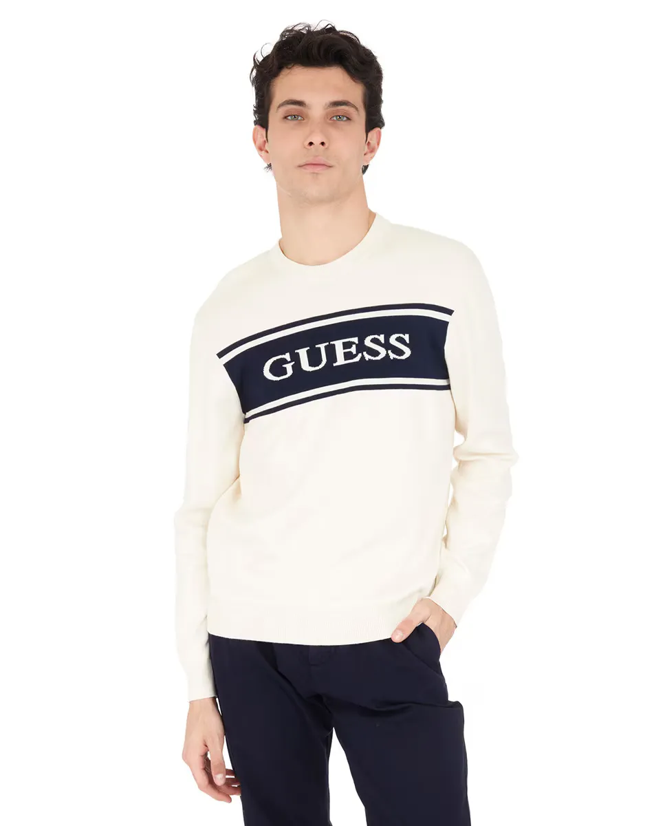 

Мужской свитер Guess, цвет Crema