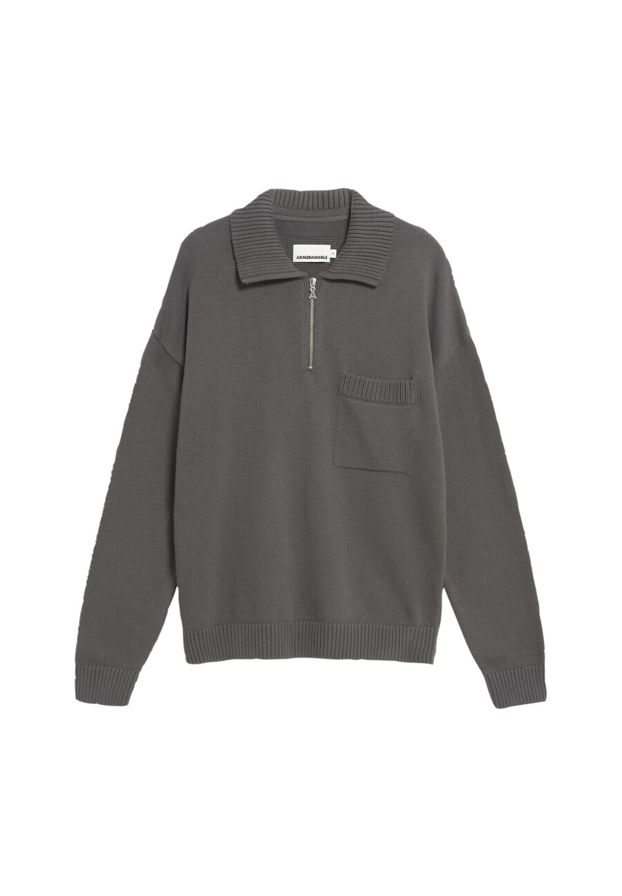 

Свитер с v-образным вырезом ARMEDANGELS Sweater Floryaan, графитовый