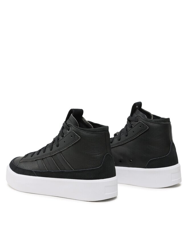 Кроссовки Znsored Hi Prem Leather adidas, черный — фото 3