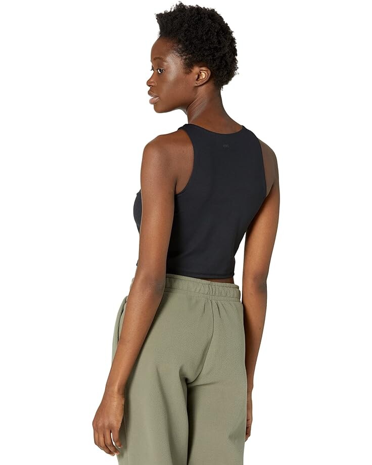 

Топ Madewell MWL Form Racerback Crop Top, реальный черный