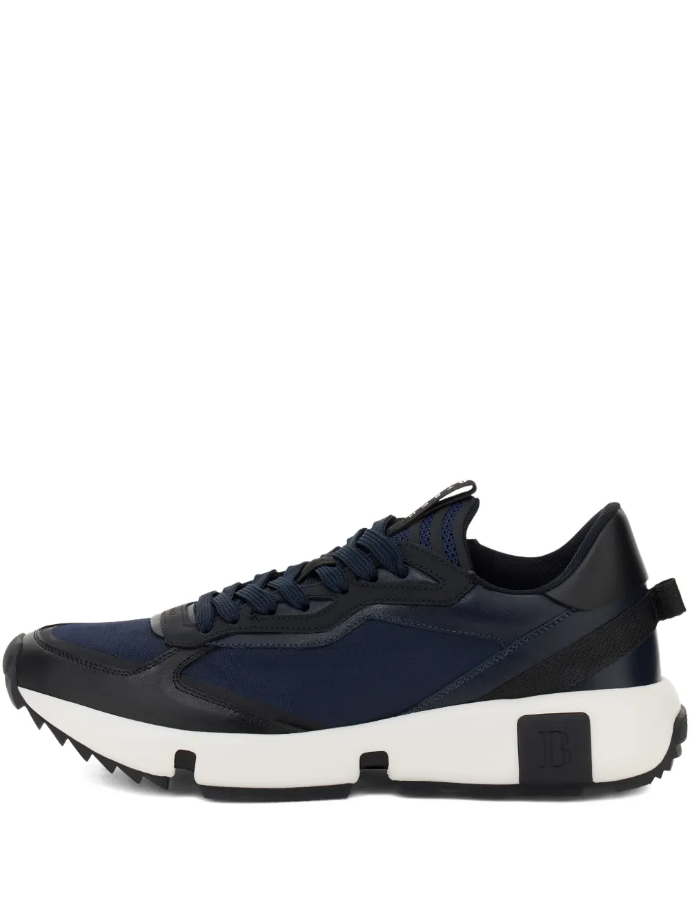 

Кроссовки для трейлраннинга из кожи и технической ткани Boggi Milano, черный