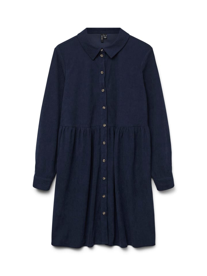 

Платье до колена Vero Moda, темно-синий