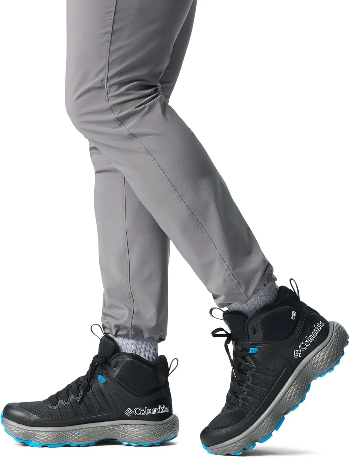 Мужские ботинки Columbia Escape Thrive Titanium Mid Outdry, черный/синий — фото 2