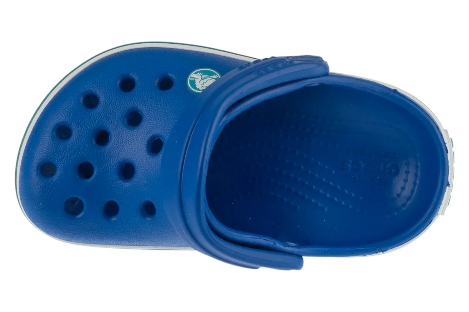 Тапочки для купания детские, Crocs, синий — фото 3