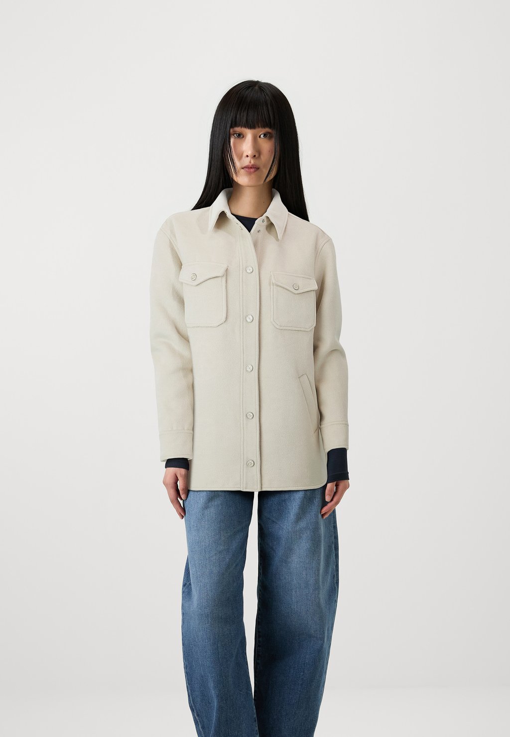 

Короткое пальто BEATRIZ SHACKET Guess, бежевый