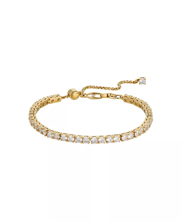 

Браслет с теннисной линией из кубического циркония, созданный для Macy's Eliot Danori, gold