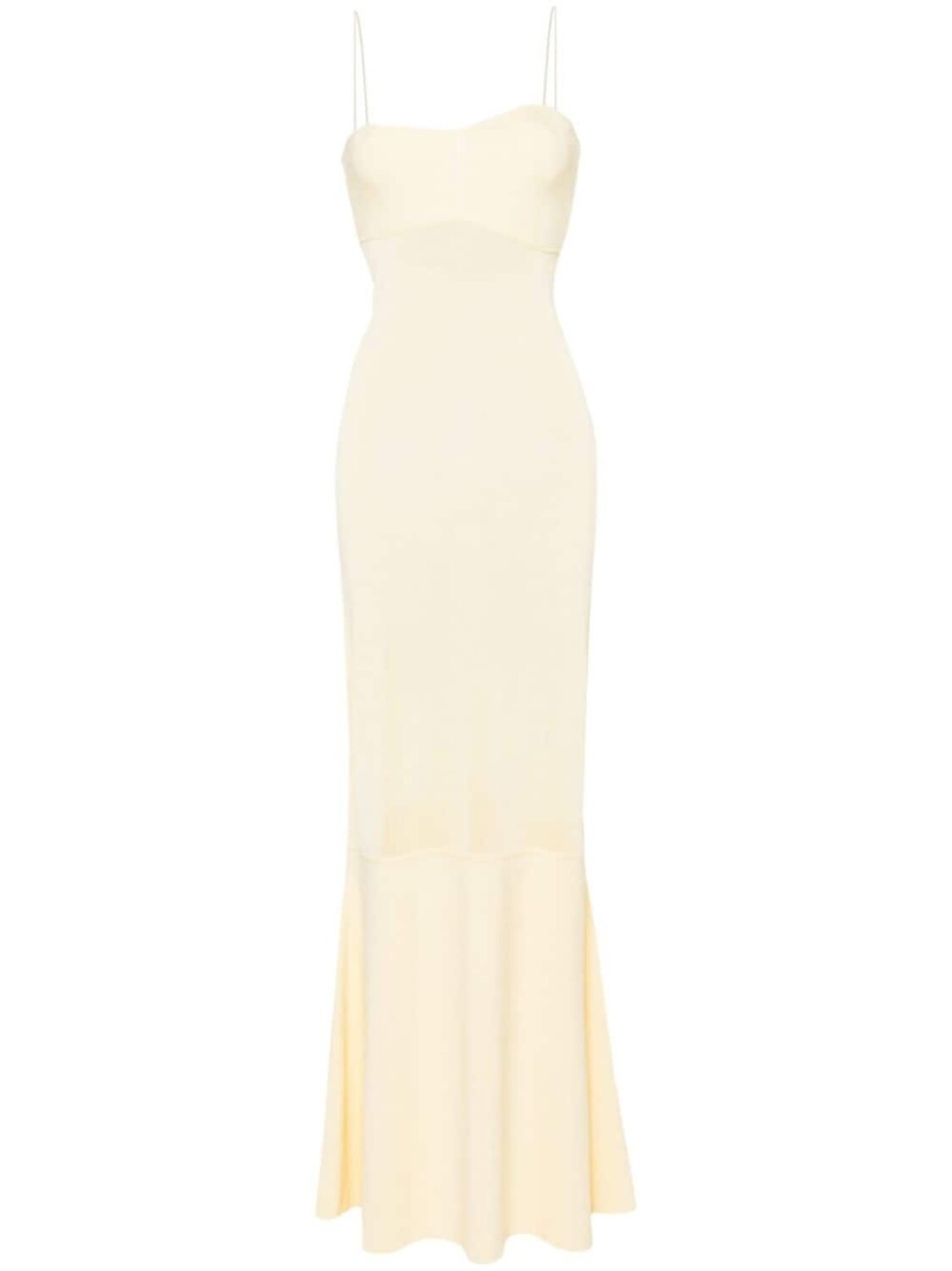 

Jacquemus платье макси La Robe Fino, желтый