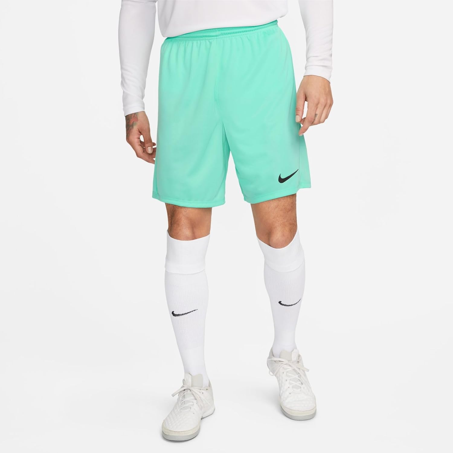Мужские футбольные шорты Nike, Hyper Turquoise/Black — фото 2
