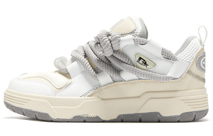 

Стильные скейтерские кеды HundredWells Pavilion унисекс экрю с флисовой подкладкой, цвет Ecru (Fleece-Lined)